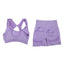 Conjunto de Cortos de Fitness para Mujeres Yoga