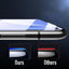 Protecteur d'écran en verre trempé complet 3PCS pour iPhone