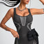 Chic Color-Block Women's Yoga Jumpsuit