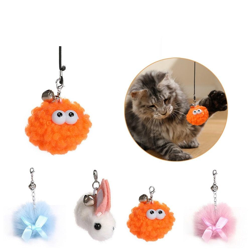 Têtes de remplacement 4pcs pour jouet à teaser pour chat - Amusement interactif