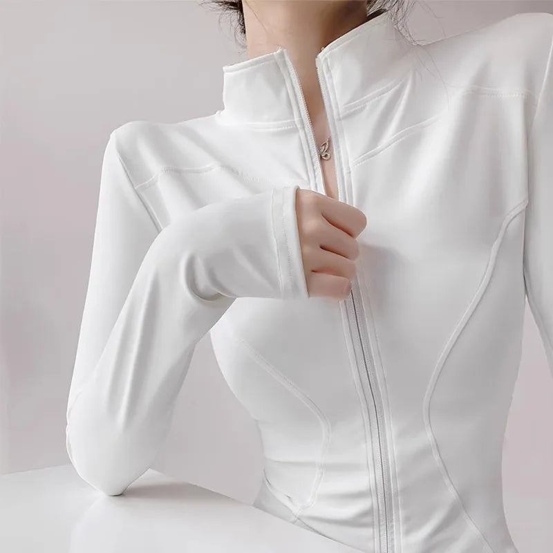 Veste de yoga à manches longues ActiveFlex pour femmes