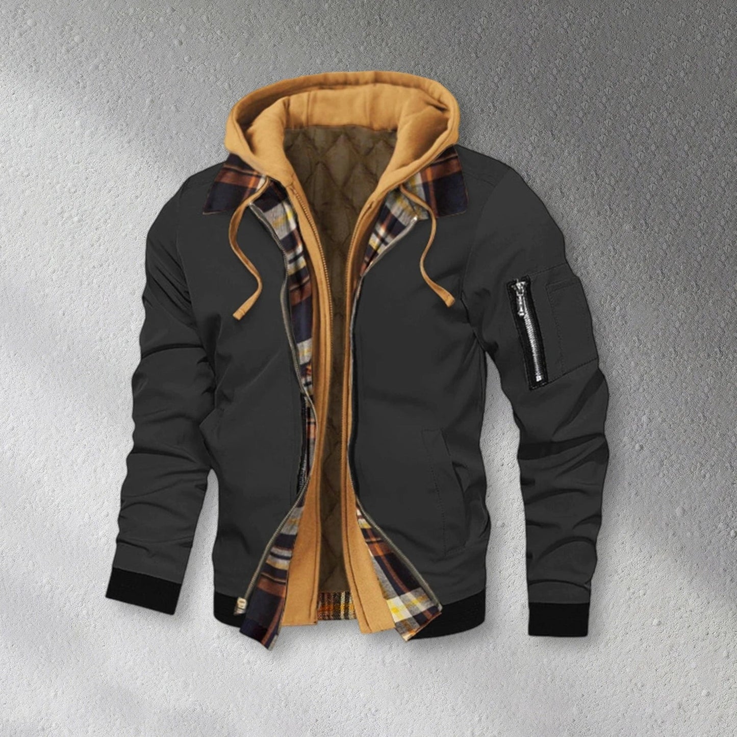 Veste à capuche ChillGuard pour homme - Élégante deux-en-un