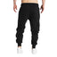 Men's Straight Fit Sweatpants with Drawstring and Pockets