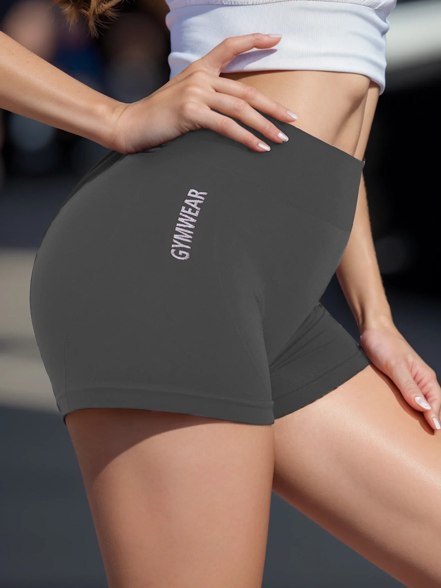 ChicFlex Shorts de Yoga Cyclisme Taille Haute pour Femmes