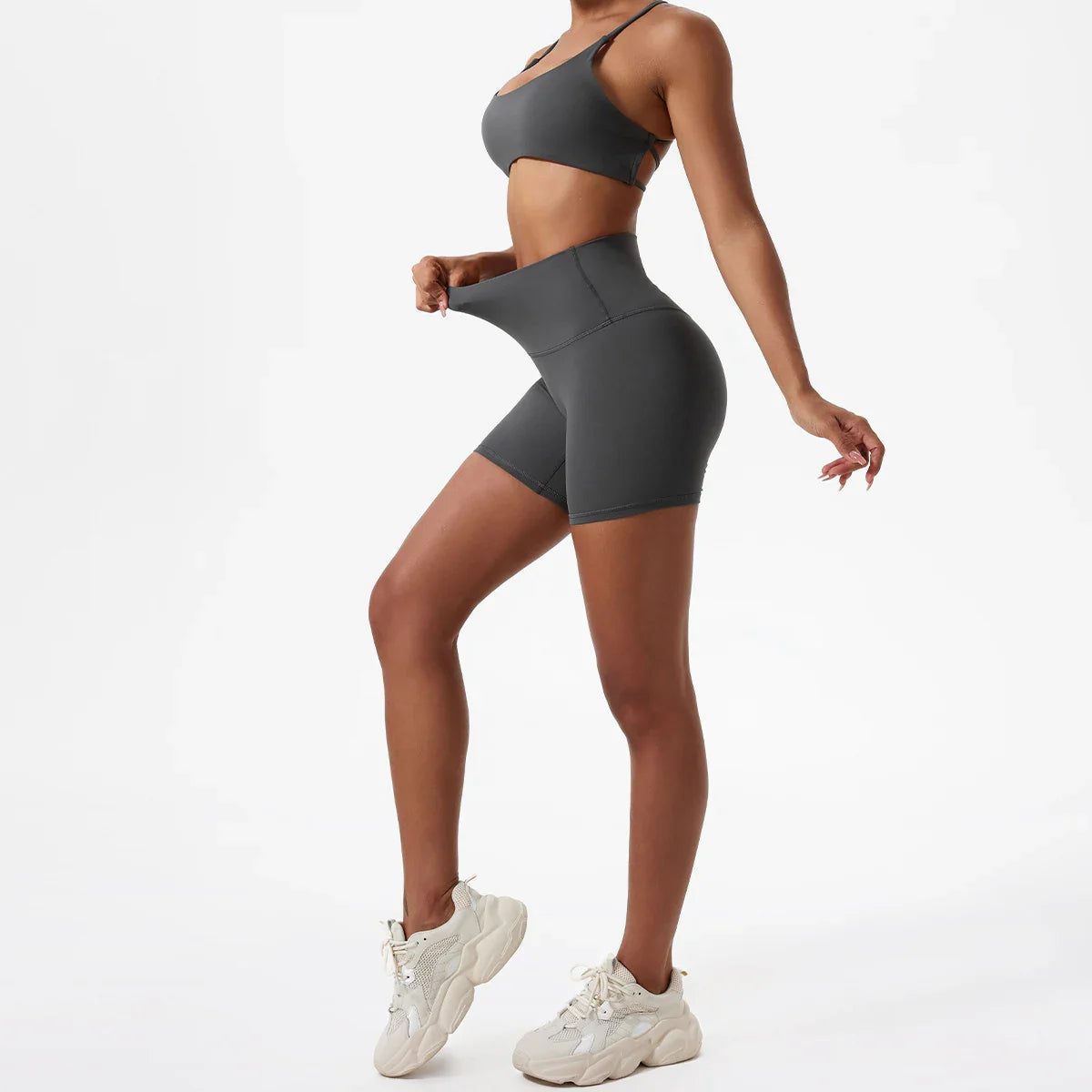 Pantalones Cortos de Yoga de Cintura Alta Ultra Cómodos