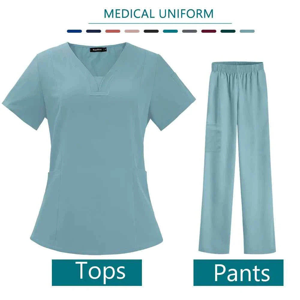 Ensemble de Blouses Médicales Premium pour Infirmières Professionnelles