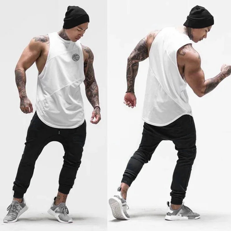 MuscleFlex Stringer Vest: Stylish Activewear Tank