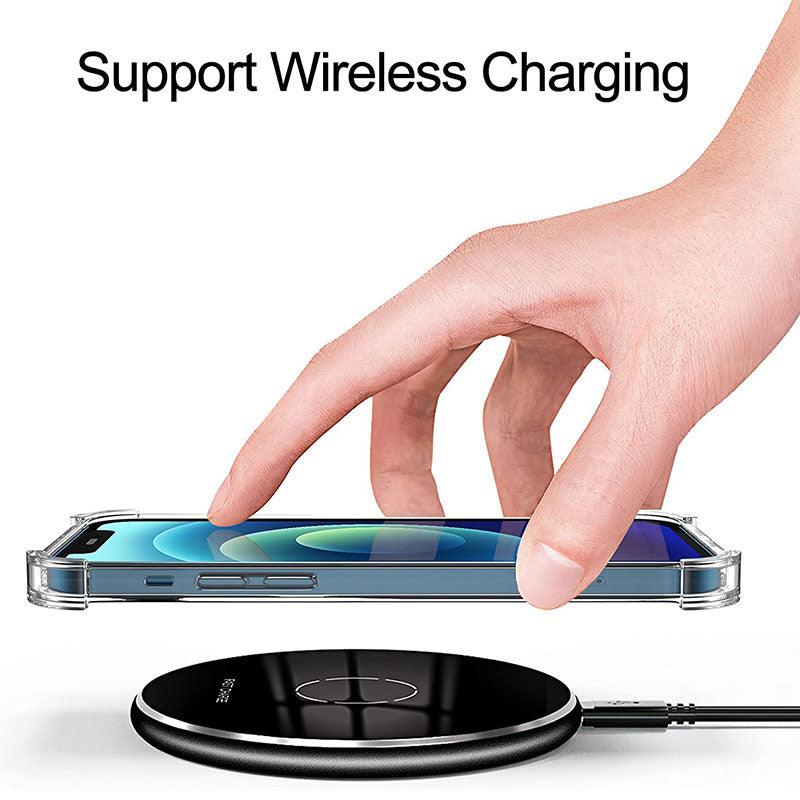 Coque de téléphone en silicone épais et antichoc pour modèles d'iPhone
