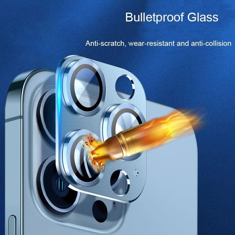 Protecteur d'objectif de caméra premium pour iPhone 14/13/12/11