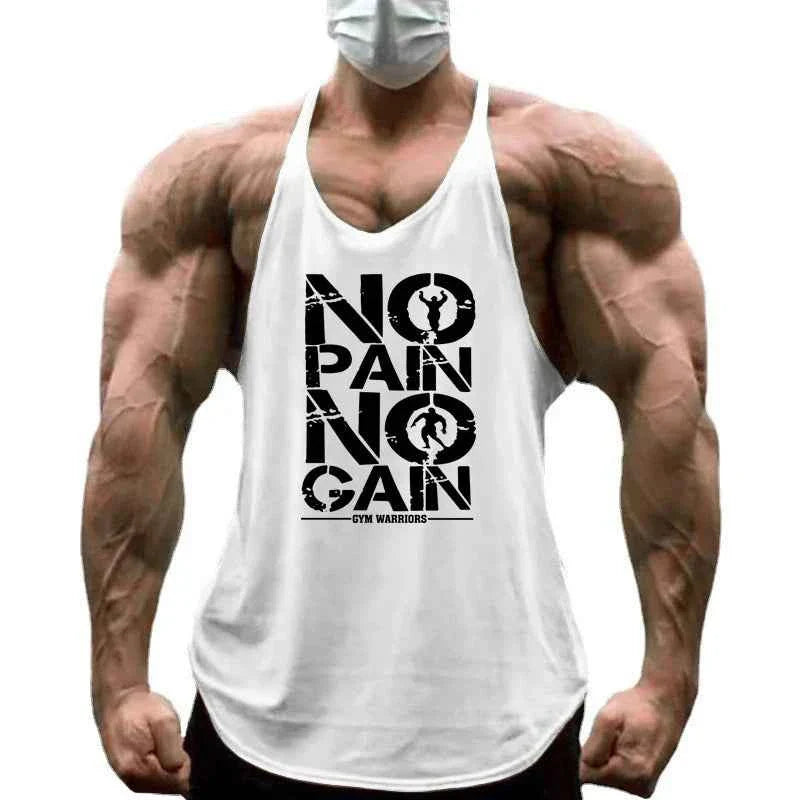 NO PAIN NO GAIN Camiseta Sin Mangas para Hombre