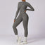Premium Long Sleeved Yoga Jumpsuit with Zipper
