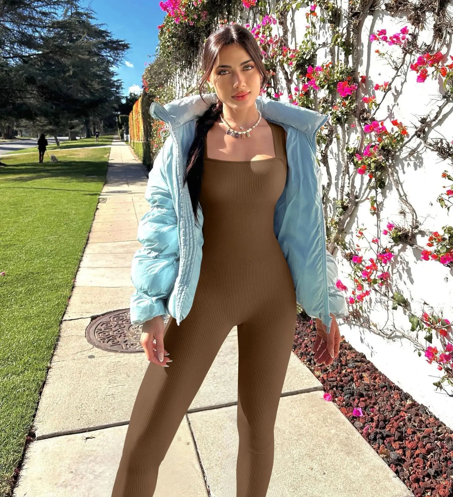 FitFlex Diva : Combinaison de sport taille haute élégante