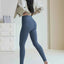 BIVIGAOS Women's Sharkskin Leggings - White