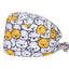 Gorros Quirúrgicos con Estampado de Osito para Cabello Largo