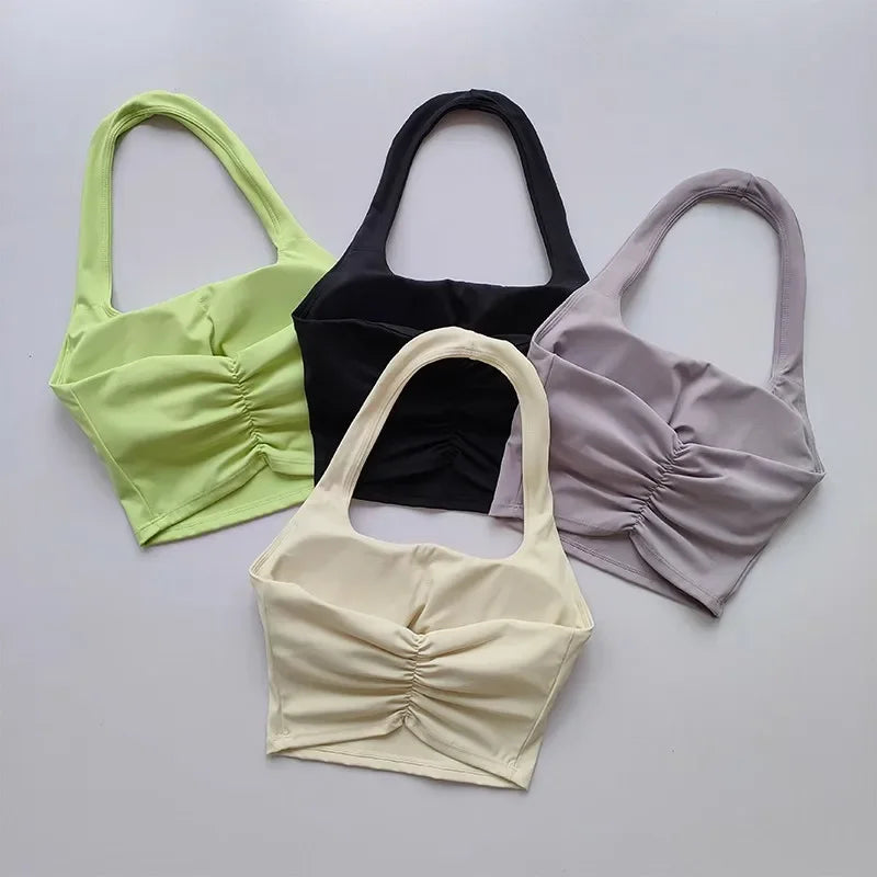 Backless Bliss Sports Bra & Yoga Crop Top