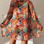Elegant 3-Piece Halter Bikini Set with Kimono Cover-Up