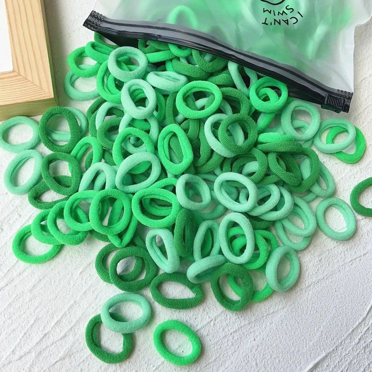 Colorful Kids Elastic Hair Bands - 20/50pcs Set