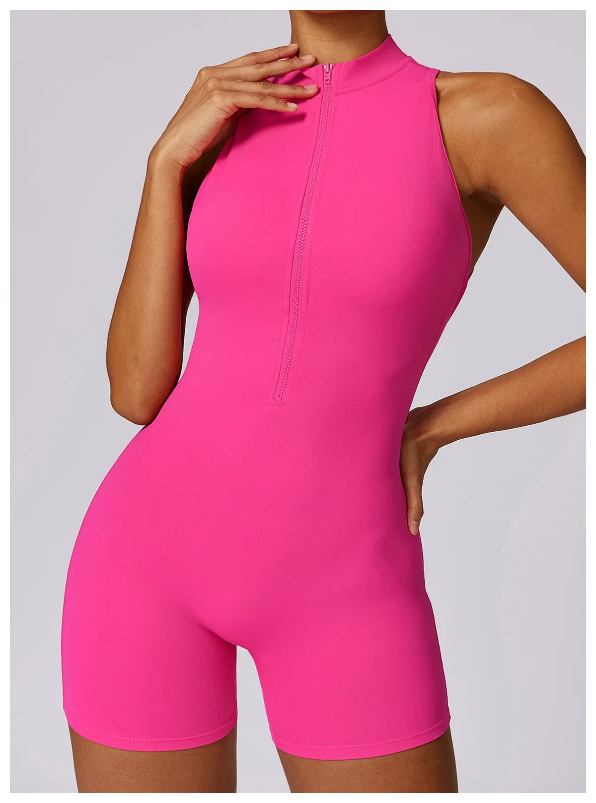Women’s Sleeveless Slim Jumpsuit for Activewear