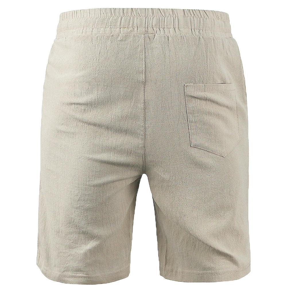 BreezeFit Pantalones Cortos de Lino para Hombre: Frescos, Elegantes, Versátiles