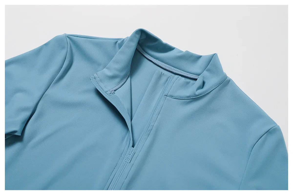 Veste de sport zippée pour femmes