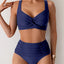 Black Elegance Push-Up Cross Bikini Set