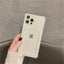 Transparent Card Slot Holder Case for iPhone Models