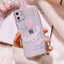 Coque de téléphone mignonne avec un chien cartoon pour iPhone - Élégante et protectrice
