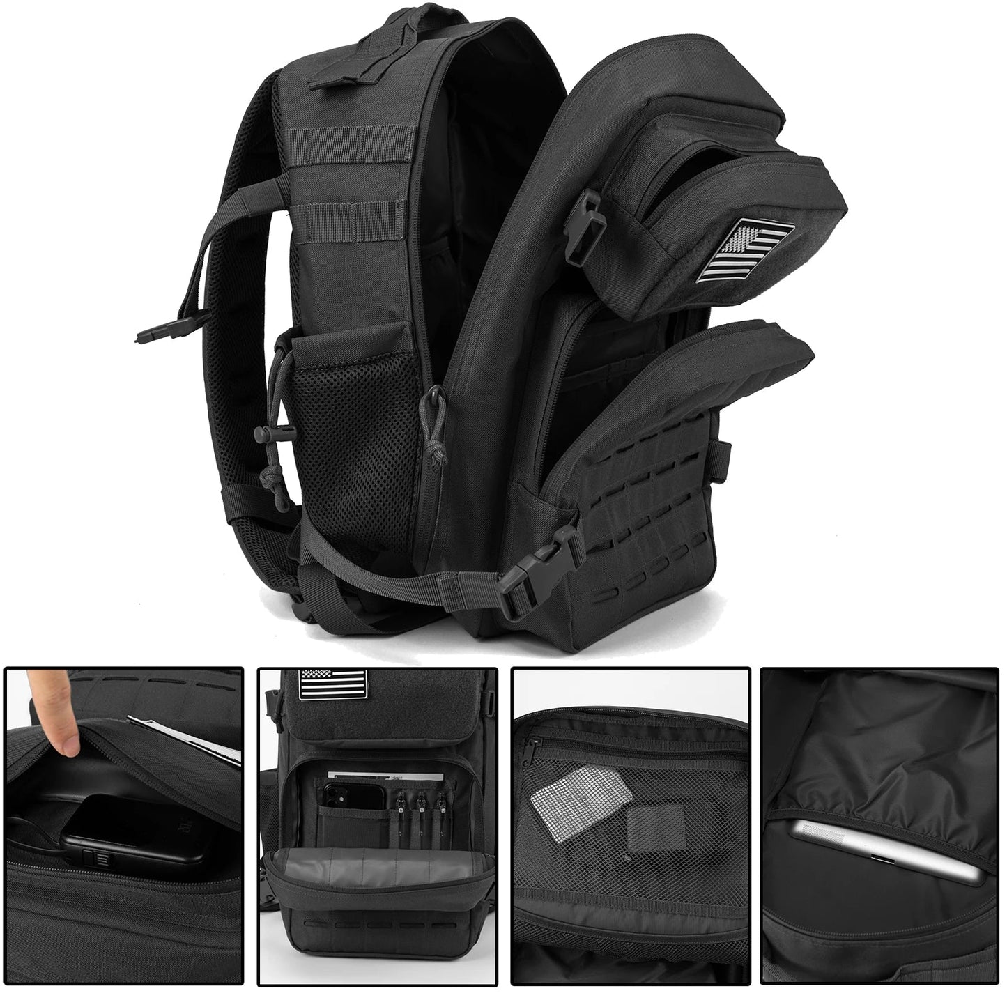 Sac à dos tactique de survie 25L