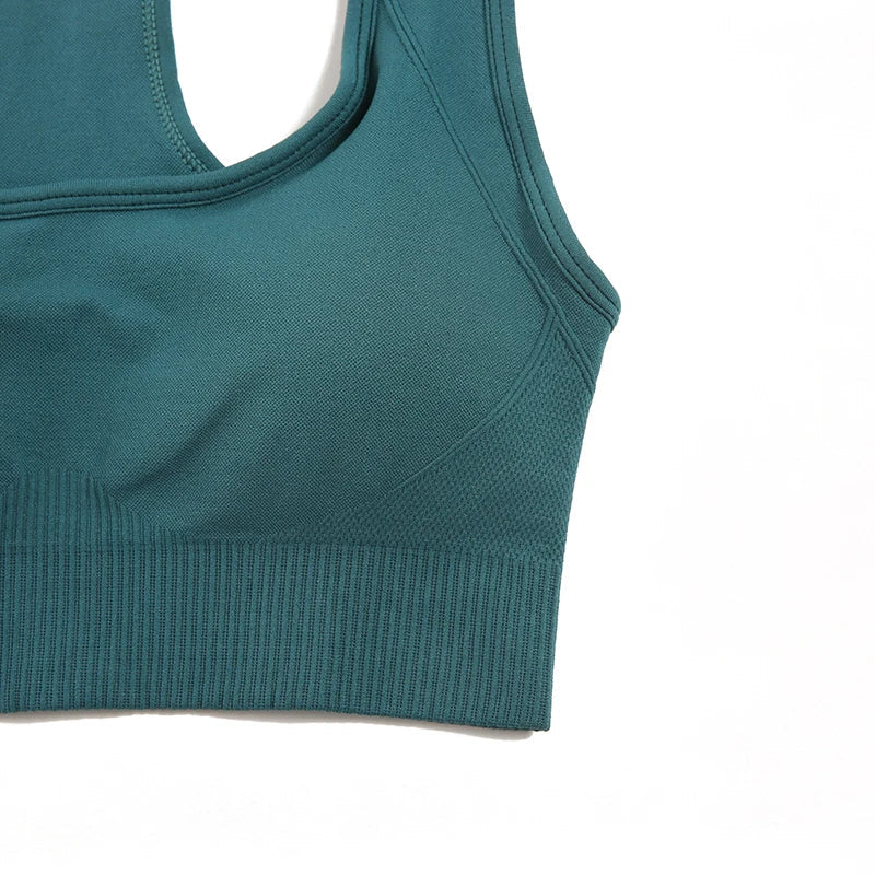Ensemble de yoga sans couture pour femmes - Tenue de fitness en 2 pièces