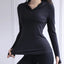 BreatheFit Sudadera de Yoga de Manga Larga para Mujer