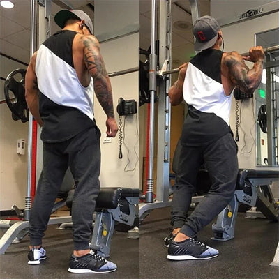 MuscleFlex Stringer Vest: Stylish Activewear Tank
