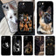 Cartoon German Shepherd Phone Case for iPhone Models