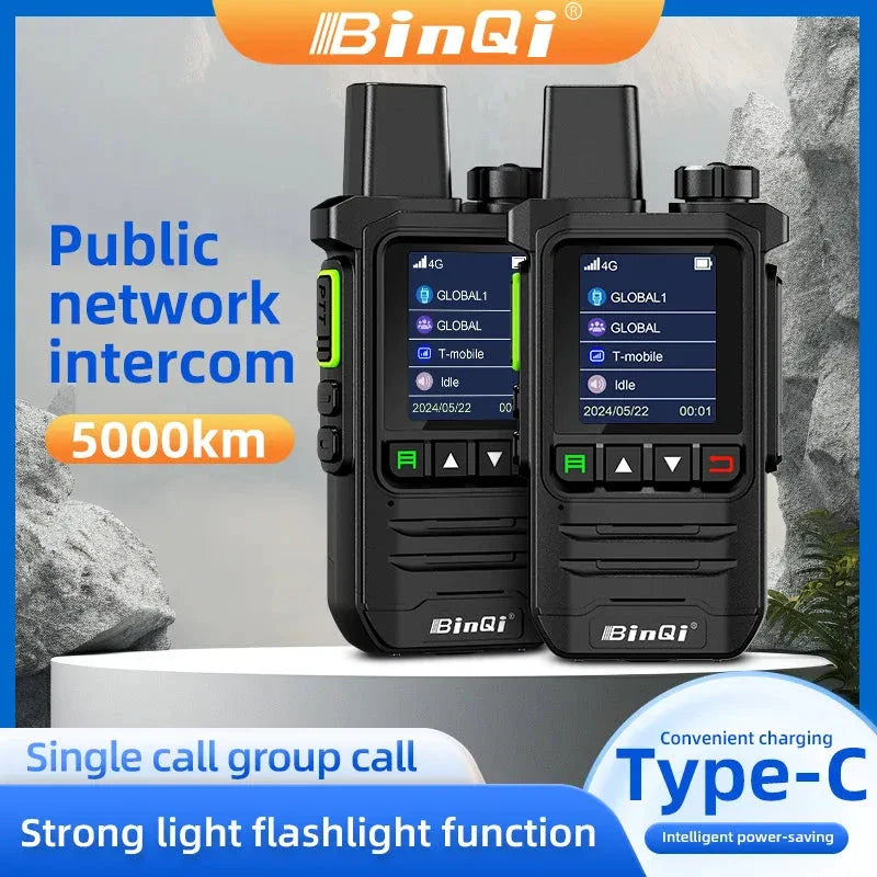 BINQI-K6 Talkie POC 4G - Dispositif de communication mondial