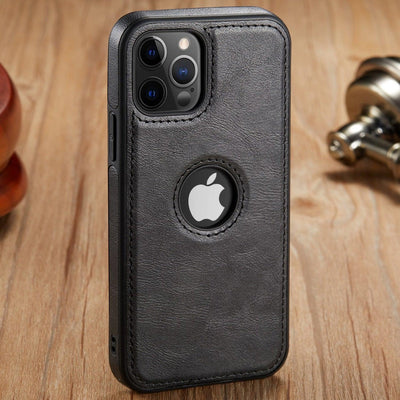 Luxury PU Leather Phone Case for iPhone - Elegant Protection