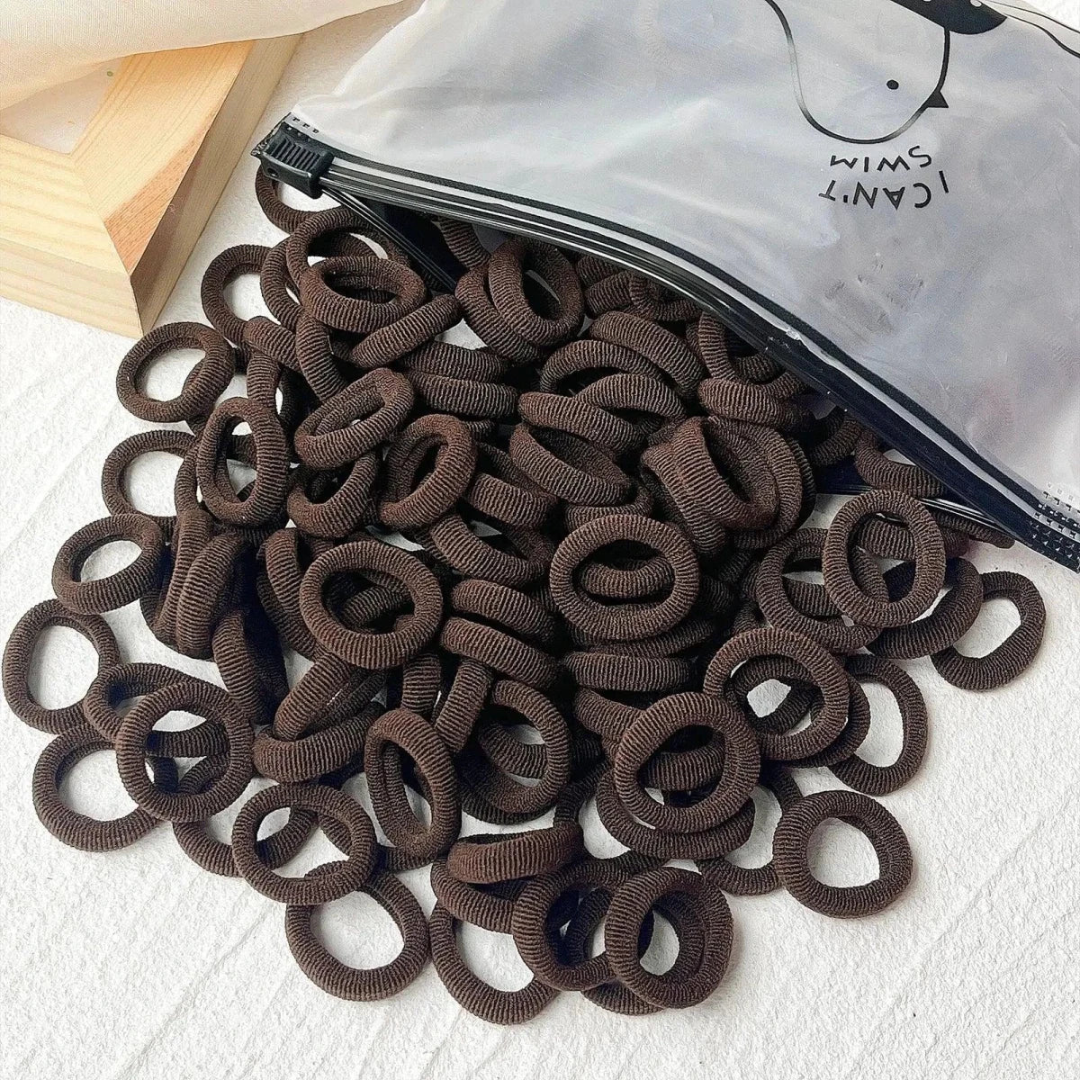 Colorful Kids Elastic Hair Bands - 20/50pcs Set