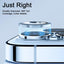 Protecteur d'objectif en verre 3D pour iPhone 13