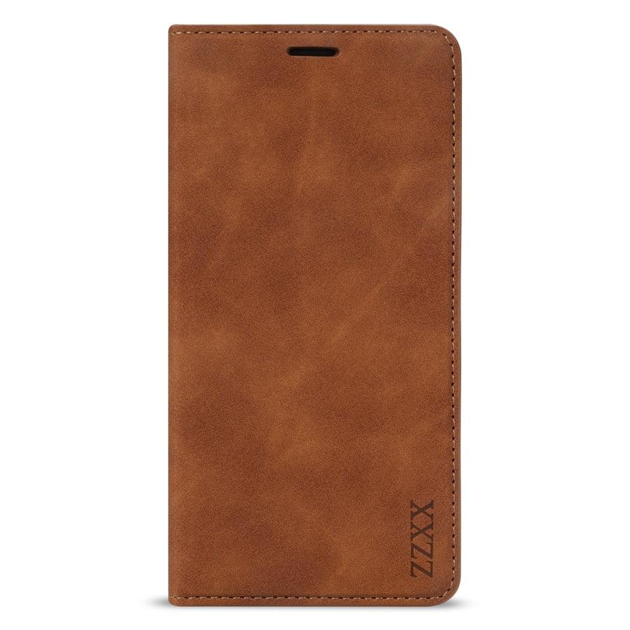 Étui portefeuille à rabat magnétique premium pour iPhone 14 Pro Max