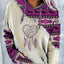 Women's Ethnic Style Retro Print Hoodie