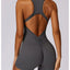 Women’s Sleeveless Slim Jumpsuit for Activewear