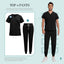 Unisex Multicolor Medical Scrub Sets