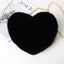 Bolso de mano cruzado de piel sintética en forma de corazón chic