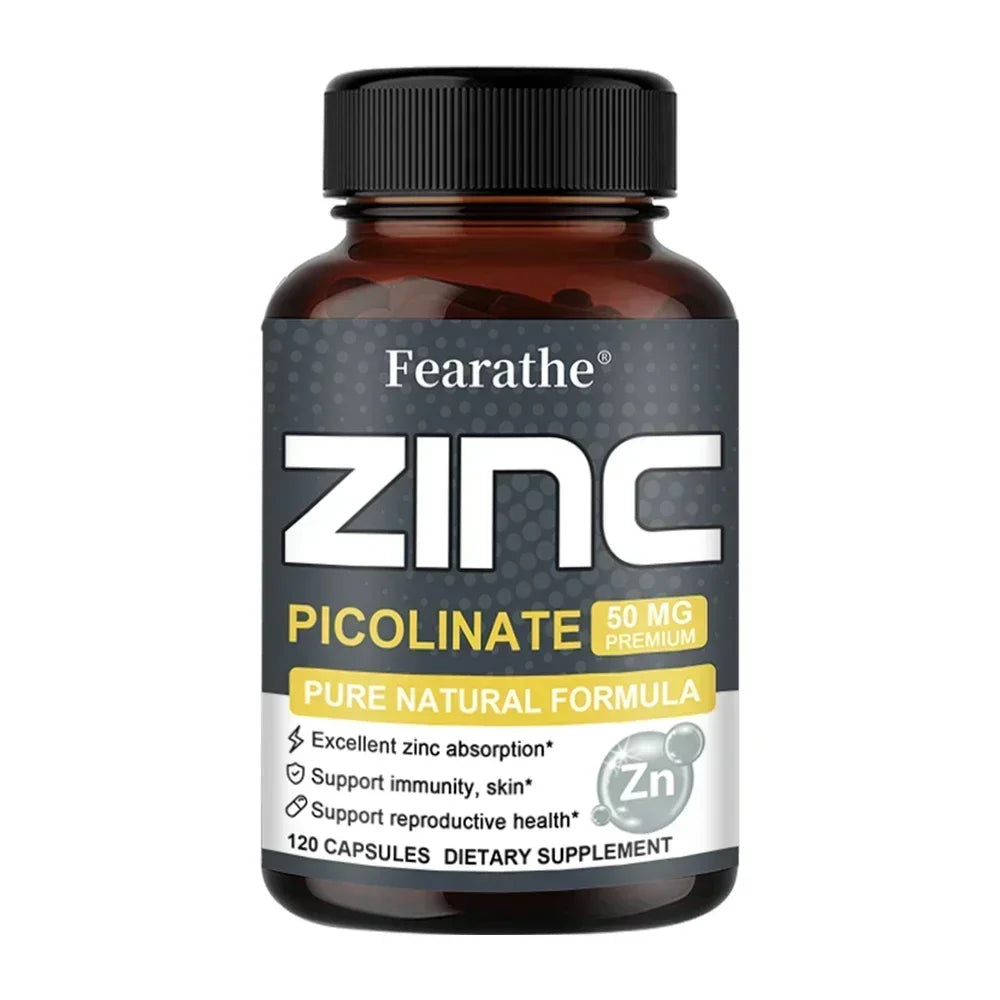 ZincMax 50: Suplemento de Zinc Premium para el Soporte Inmunológico