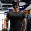 T-shirts de sport pour hommes grande taille en tissu Dry Fit
