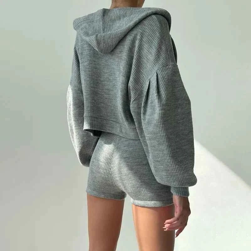 Conjunto de chándal para mujer de 3 piezas Solid Sport