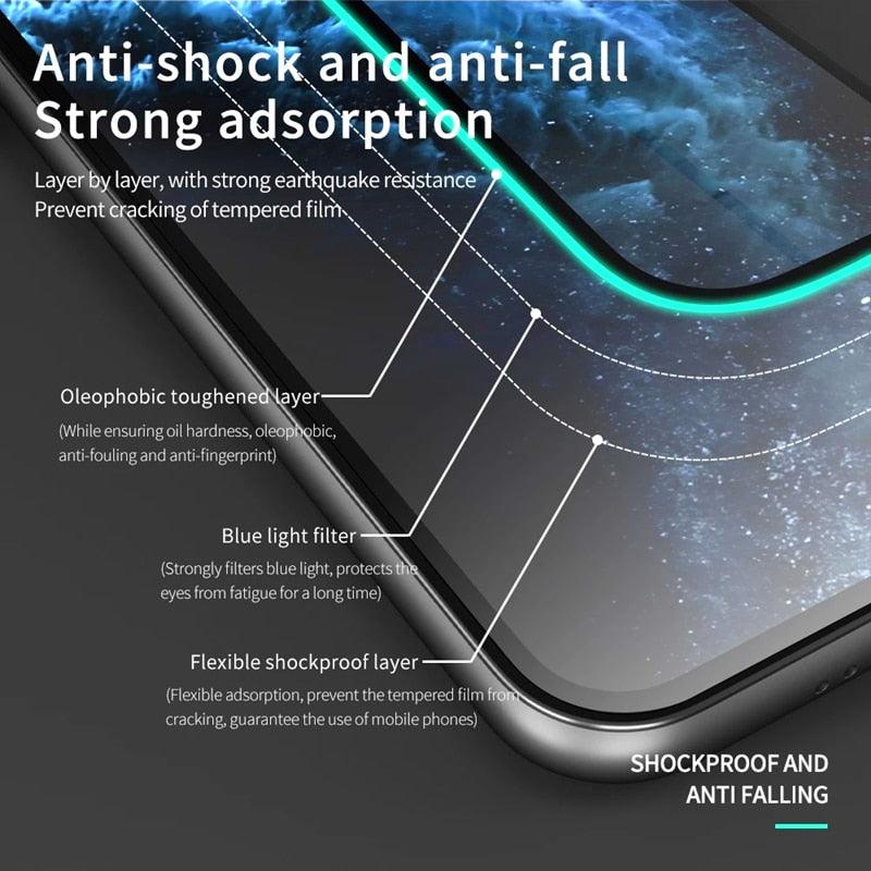 Luminous Tempered Glass Screen Protectors for iPhone