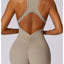 Women’s Sleeveless Slim Jumpsuit for Activewear