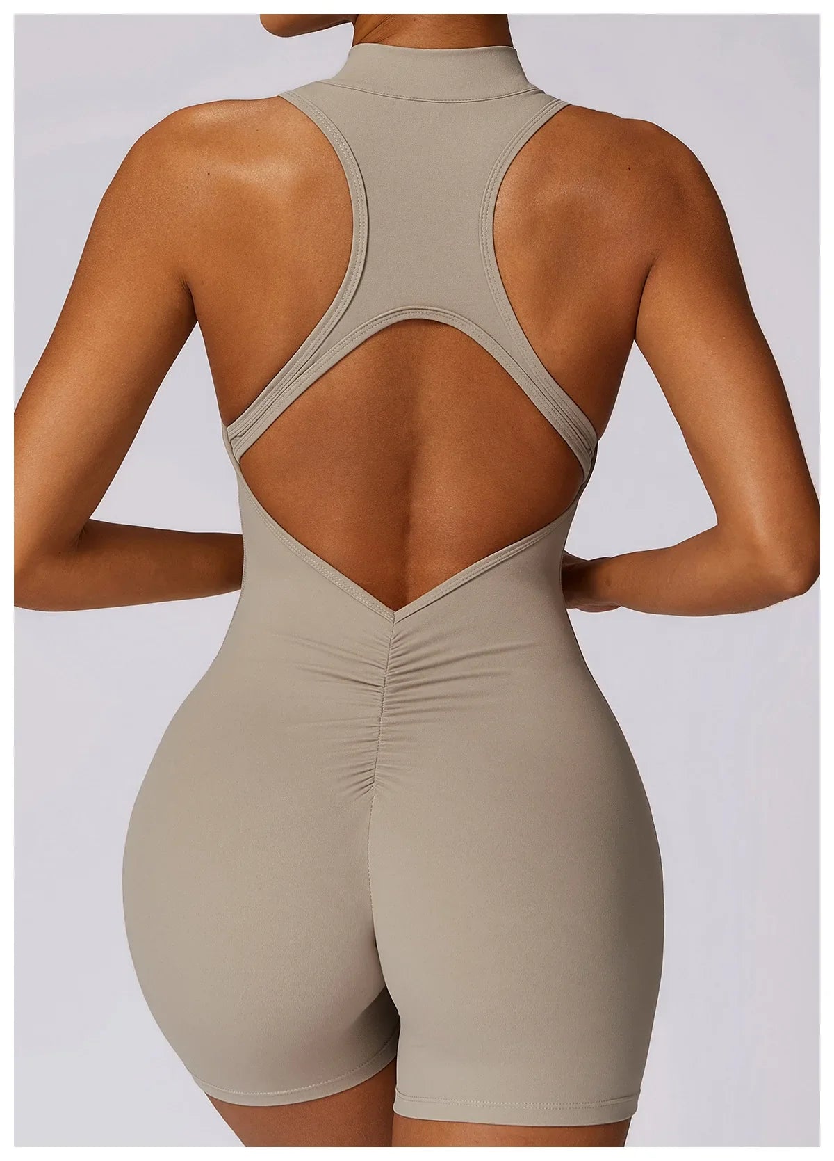 Women’s Sleeveless Slim Jumpsuit for Activewear