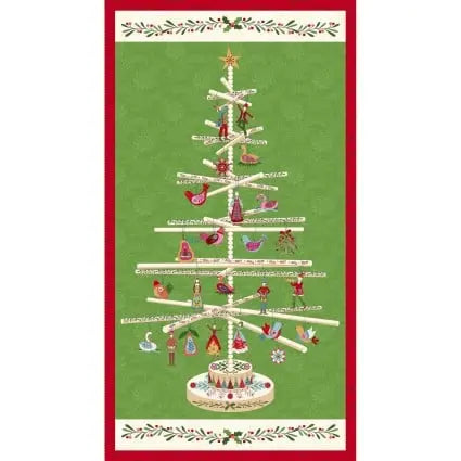 Scandinavian Holiday Scandi Tree Panel