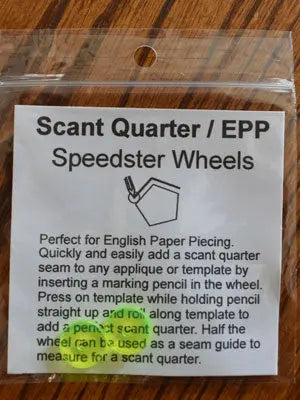 Ruedas Scant Quarter/EPP Speedster para Costura de Precisión