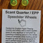 Ruedas Scant Quarter/EPP Speedster para Costura de Precisión